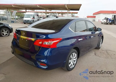 2017 Nissan Sentra Sv z USA, uszkodzony, nr VIN 3N1AB7AP9HL715752